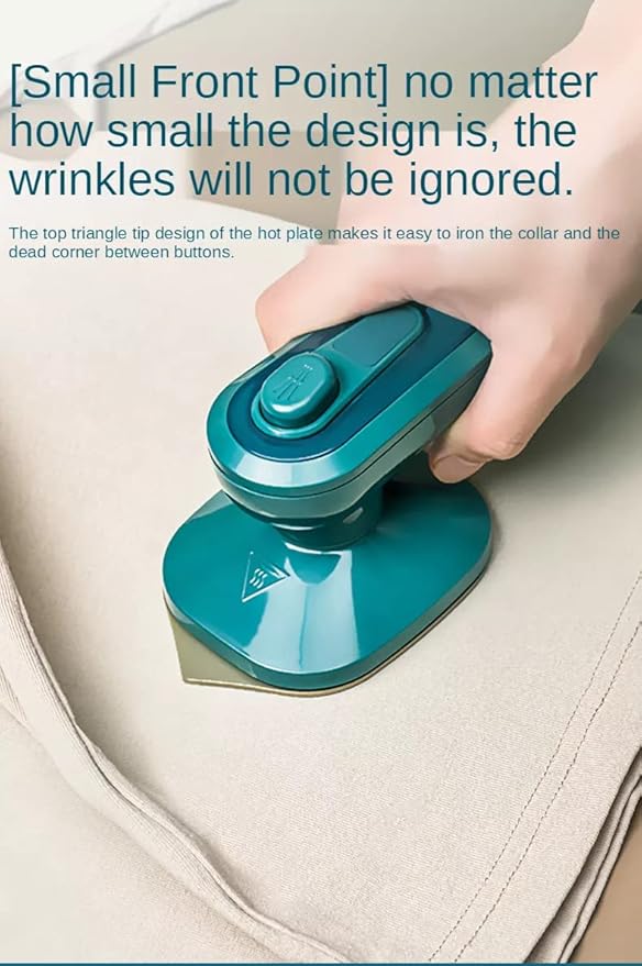 Micro Steam Iron Portable Mini Ironing Machine Handheld Household Steam Iron Mini Steam Handheld Fabric Garment Steamer | Dry iron with spray